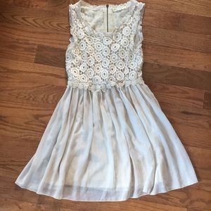 Size small cute white sundress